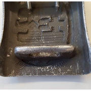 GERMAN DRK EM/NCO'S ALUMINIUM PEBBLED BELT BUCKLE