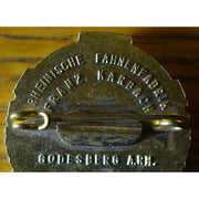 EISENBAHN VEREIN KASSEL u.UMG 40 YEAR VETERAN BADGE MADE BY FRANZ KARBACH