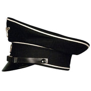 ALLGEMEINE SS VISOR: WWll GERMAN WAFFFEN SS EM INFANTRY VISOR