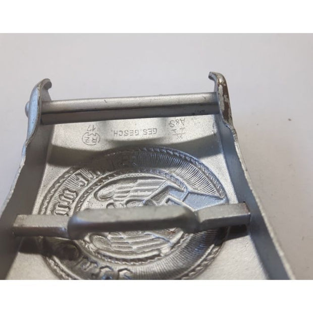 GERMAN BELT BUCKLE HJ HITLER YOUTH MEMBER - GREY