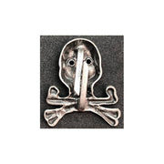 GERMAN BRUNSWICK TRADITIONS CAP SKULL TOTENKOPF BADGE