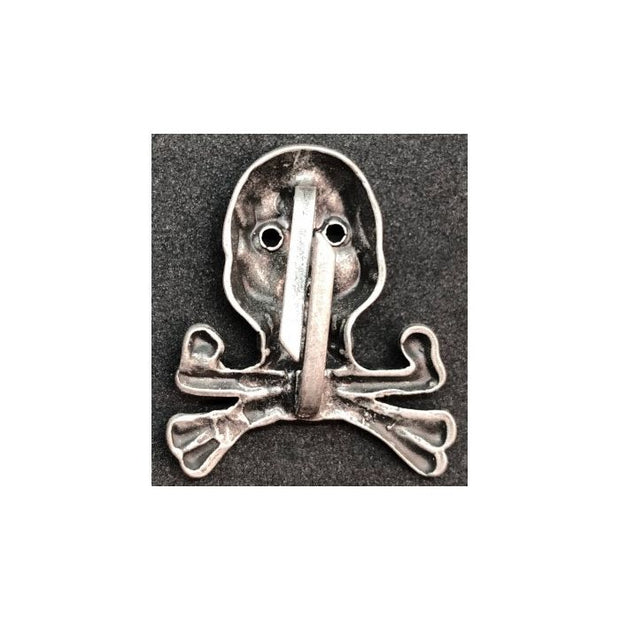 GERMAN BRUNSWICK TRADITIONS CAP SKULL TOTENKOPF BADGE