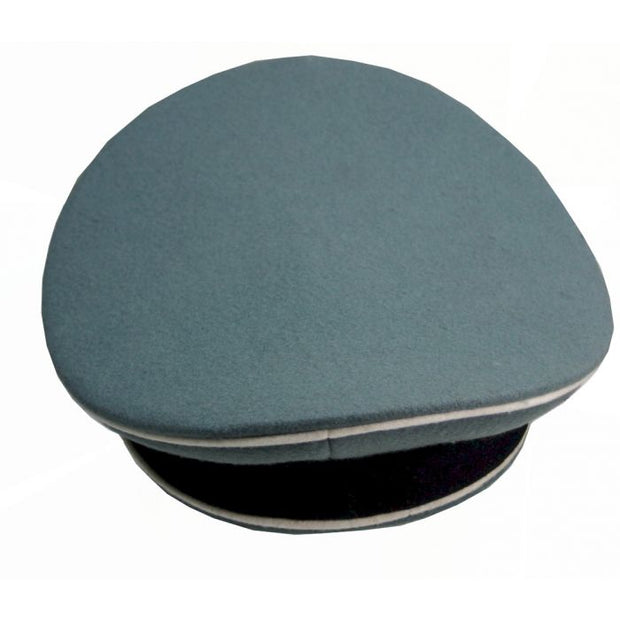 GERMAN WAFFEN SS GREY OFFICER VISOR CAP