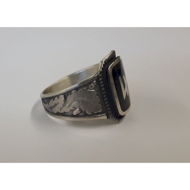 GERMAN WW2 2ND SS PANZER DIVISION DAS REICH SILVER RING
