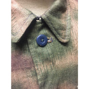 GERMAN WW2 BLUE BAKELITE 22MM BUTTONS FOR FJ SMOCKS GMAX