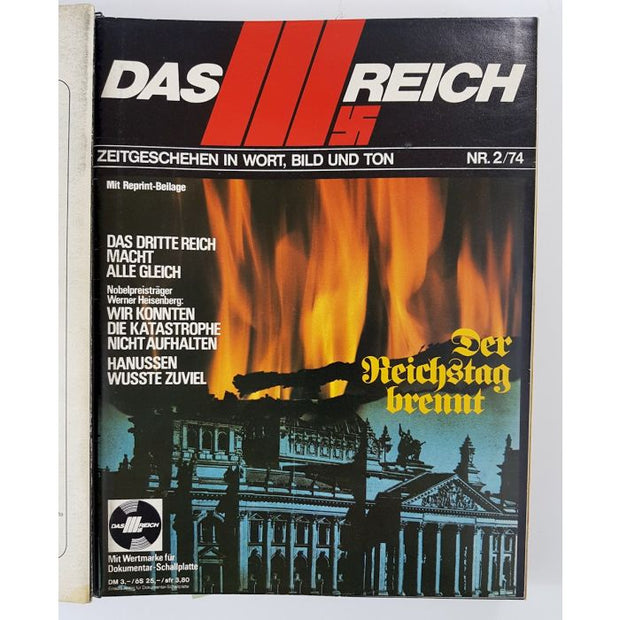 GERMAN WW2 DAS REICH 64 MAGAZINES #1 to #65