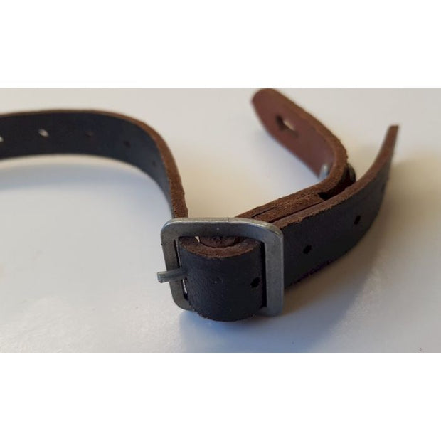 GERMAN M35/40/42 CHIN STRAP LUDWIGKELLER STOCKACH 1942