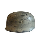 GERMAN M38 FALLSCHIRMJAGER HELMET WINTER CAMO