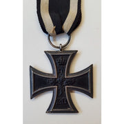 GERMAN WWI IRON CROSS 2nd CLASS WITH RIBBON ORIGINAL