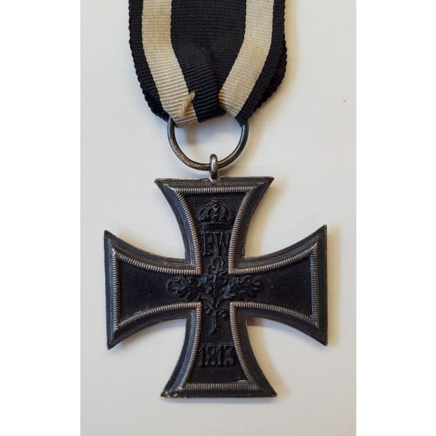 GERMAN WWI IRON CROSS 2nd CLASS WITH RIBBON ORIGINAL