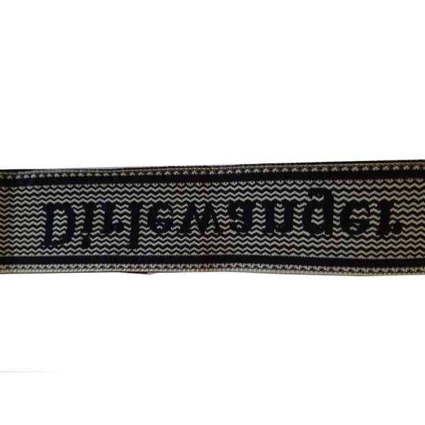 GERMAN WWII DIRLEWANGER BRIGADE 36TH WAFFEN SS GRENADIER DIVISION EM BEVO CUFF TITLE