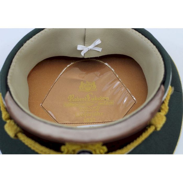 ADOLF HITLERS GREEN GABARDINE VISOR CAP