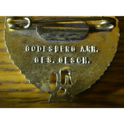 EISENBAHN VEREIN KASSEL u.UMG 40 YEAR VETERAN BADGE MADE BY FRANZ KARBACH