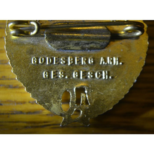 EISENBAHN VEREIN KASSEL u.UMG 40 YEAR VETERAN BADGE MADE BY FRANZ KARBACH