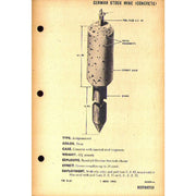 GERMAN WW2 CONCRETE ANTI-PERSONNEL MINE