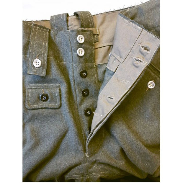 GERMAN M43 TROUSERS - FIELD-GRAY WOOL
