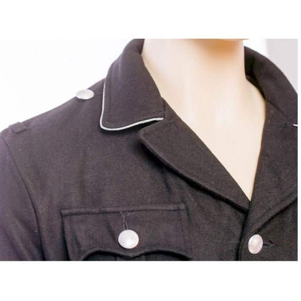 GERMAN ALLGEMEINE SS GERMAN BLACK M32 TUNIC AND BREECHES