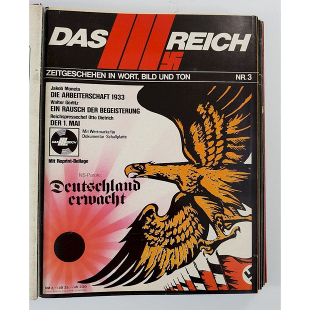 GERMAN WW2 DAS REICH 64 MAGAZINES #1 to #65
