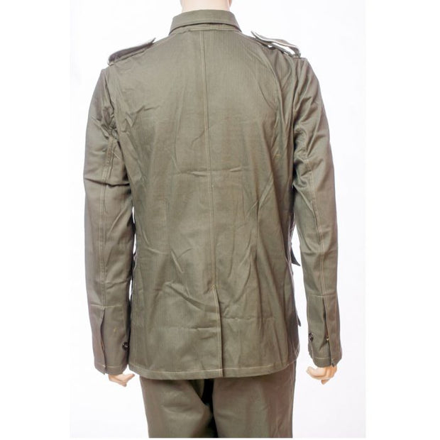 GERMAN WW2 REED GREEN HBT M40 FIELD TUNIC AND PANTS
