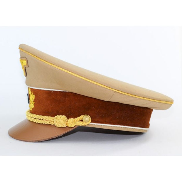 ADOLF HITLER NSDAP BROWN VISOR CAP