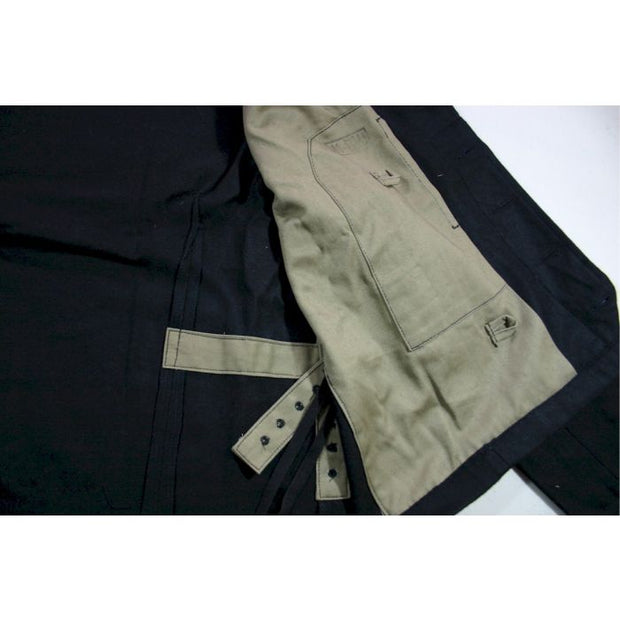 GERMAN WW2 SS PANZER WRAP BLACK WOOL