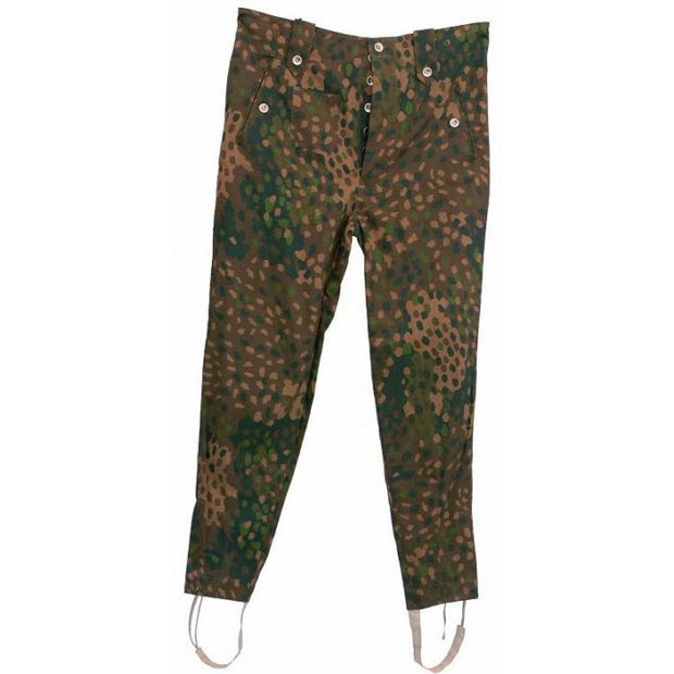 GERMAN SS M-44 DOT PATTERN CAMOUFLAGE DRILL TUNIC & PANTS SET