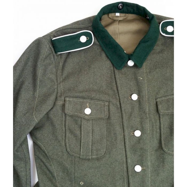 M36 TUNIC WWII GERMAN FIELD GREEN WOOL TUNIC