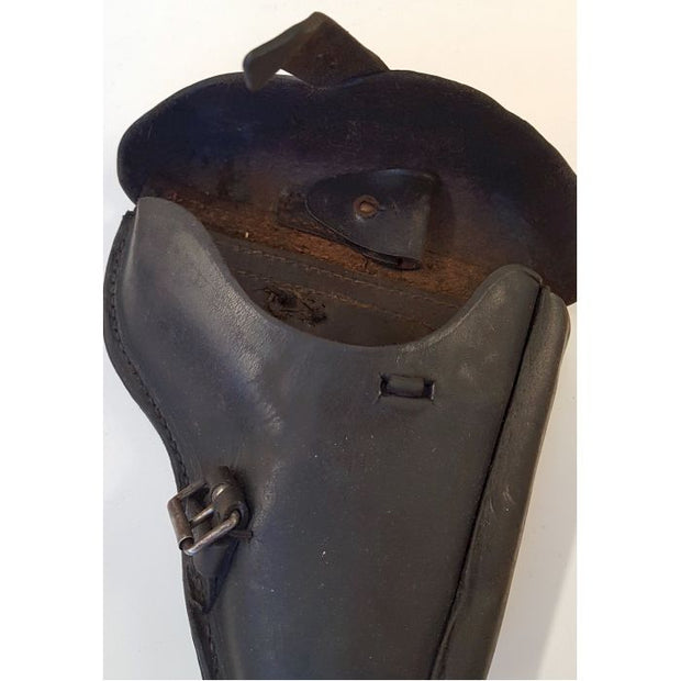 GERMAN WW1 BLACK LEATHER P-08 LUGER HOLSTER ORIGINAL