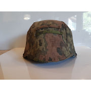 GERMAN WAFFEN-SS OAK-LEAF SECOND PATTERN CAMOUFLAGE HELMET COVER