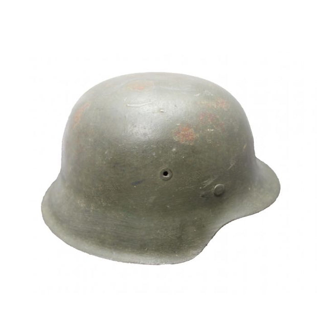 GERMAN M42 CAMOUFLAGED COMBAT HELMET (STAHLHELM M42)