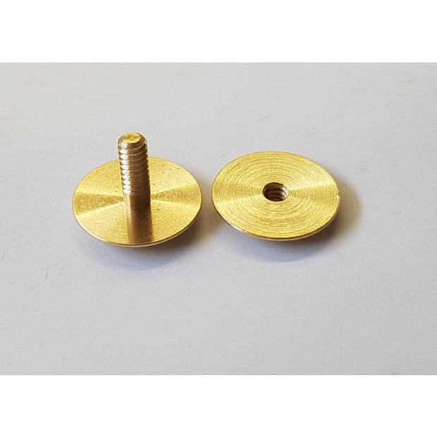 CANADIAN WWII MKII HELMET LINER NUT AND BOLT