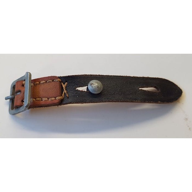 GERMAN M35/40/42 CHIN STRAP LUDWIGKELLER STOCKACH 1942