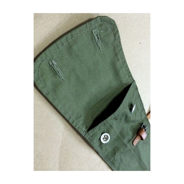 GERMAN WW2 ZELTBAHN ACCESSORIES TENT POLES AND PEGS POUCH (ZELTZUBEHORTASCHE )