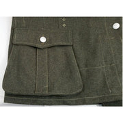 M36 TUNIC WWII GERMAN FIELD GREEN WOOL TUNIC