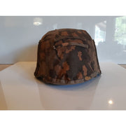 GERMAN WAFFEN-SS OAK-LEAF SECOND PATTERN CAMOUFLAGE HELMET COVER