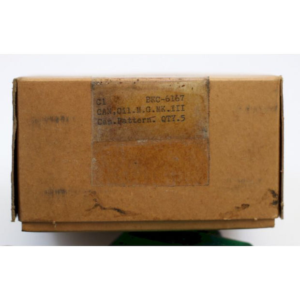 CANADIAN BREN GUN MKIII M.G. OIL BOTTLE ORIGINAL WW2