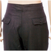 GERMAN SS PANZER SET: BLACK WRAPPER JACKET AND TROUSERS