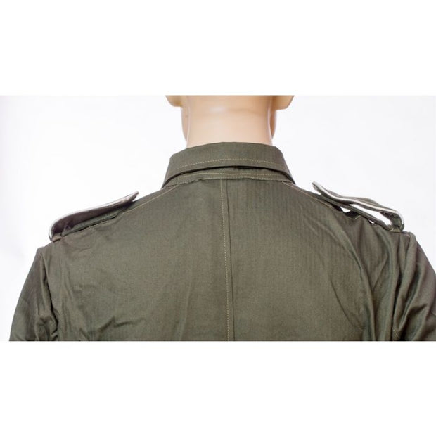 GERMAN WW2 REED GREEN HBT M40 FIELD TUNIC AND PANTS