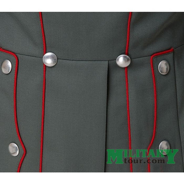 GERMAN WWI M15 FIELD GRAY ROYAL SAXON 2nd UHLAN REGIMENT TUNIC