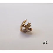 CANADIAN WWII MKII HELMET LINER NUT AND BOLT