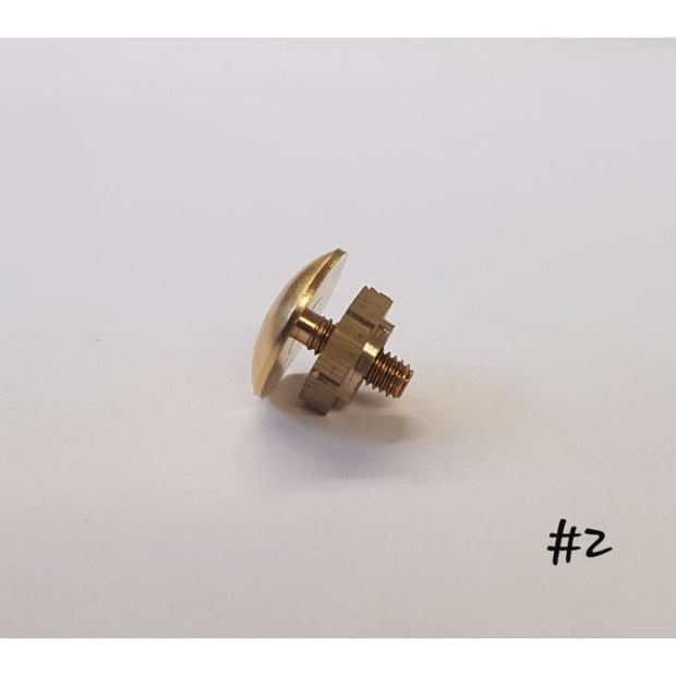 CANADIAN WWII MKII HELMET LINER NUT AND BOLT