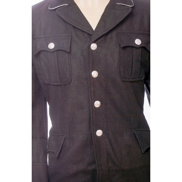 GERMAN ALLGEMEINE SS GERMAN BLACK M32 TUNIC AND BREECHES