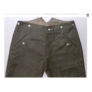 GERMAN M36 WOOL SERVICE TUNIC AND M37 FIELD GREEN WOOL GERMAN PANTS