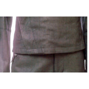 GERMAN WW2 PANZER WRAP - BLACK WOOL PANZER WRAPPER TUNIC JACKET