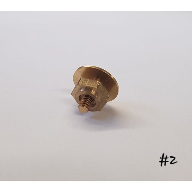 CANADIAN WWII MKII HELMET LINER NUT AND BOLT