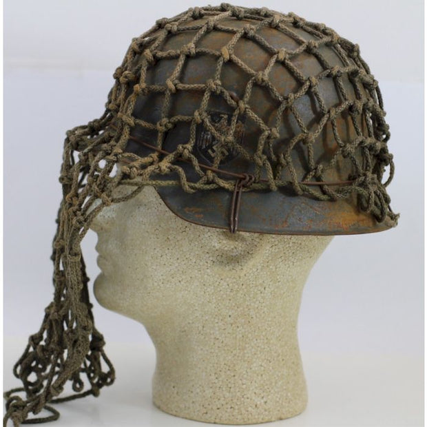 GERMAN ROPE HELMET NET AND SNIPER VEIL