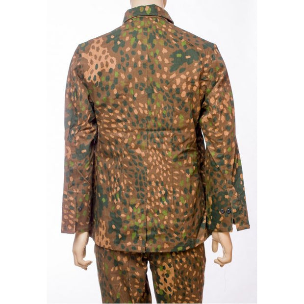 GERMAN SS M-44 DOT PATTERN CAMOUFLAGE DRILL TUNIC & PANTS SET