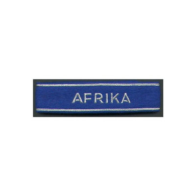 GERMAN AFRIKA BULLION OFFICER CUFF TITLE