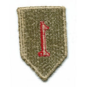 AMERICAN 1ST INFANTRY DIVISION PATCH THE BIG RED ONE