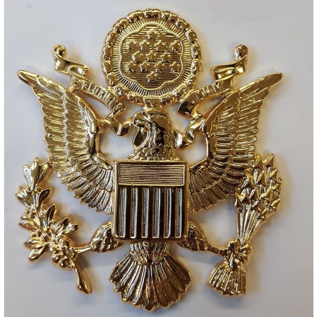 AMERICAN ARMY & AIRFORCE OFFICER'S CAP BADGE